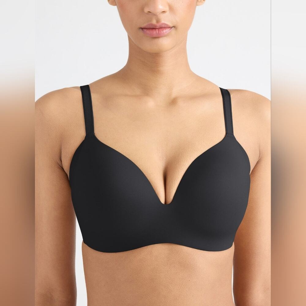 NWT Knix WingWoman Contour Bra Black 36A
